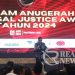 Kepala Desa Cikurutug Cireunghas, Raih Penghargaan NLP Pada Paralegal Justice Award