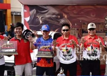 Kapolda Jabar bersama Kasdam III Siliwangi, dan Forkopimda Jabar Menghadiri Acara Lomba Gantangan Burung