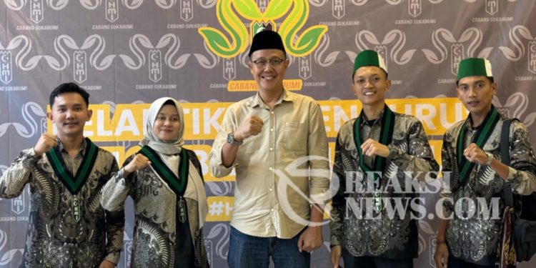 Pelantikan Pengurus Baru HMI Cabang Sukabumi H.Ayep Zaki Ucapkan Selamat Kepada Yudi Nurul Anwar