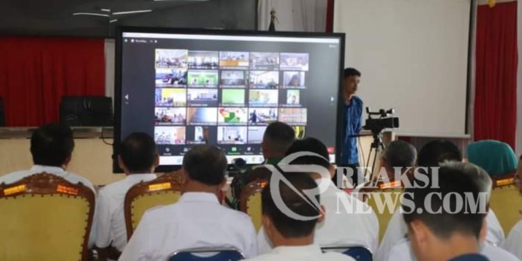 Wabup Pimpin Rakor Tentang Pelaksanaan Intervensi Serentak Pencegahan Stunting di Kab Sukabumi