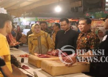 Pantau Harga dan Stok Pangan Jelang Idul Adha, Plh Sekda Sidak Pasar Cisaat