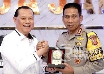 Kapolda Jabar Menerima Kunjungan Ketua Mahkamah Kehormatan Dewan Dpr Ri Dan Rombongan Di Polda Jabar