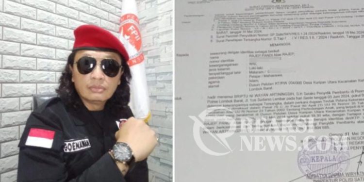 Dewan Pakar FPII Desak Kapolres Lombar Tangkap dan Tahan Pelaku Kekerasan Terhadap Siswa SMP Islam Nurul Madinah!