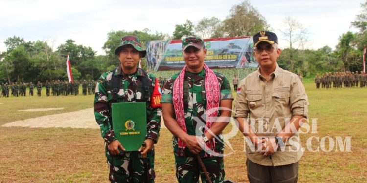 Tutup TMMD Ke-120 Kodim 1202/Skw, Pangdam XII/Tpr : Wujud Sinergitas TNI-Polri dan Pemda Bangun Wilayah