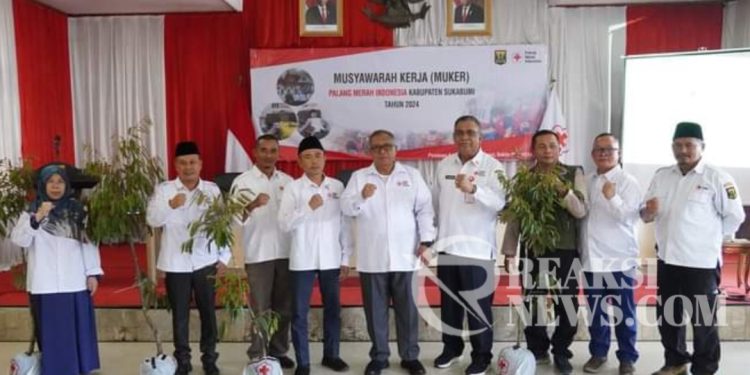 PMI Kab Sukabumi Gelar Musyawarah Kerja di Pendopo, Program Kerja Yang Dipilih Harus Berkualitas dan Bermanfaat