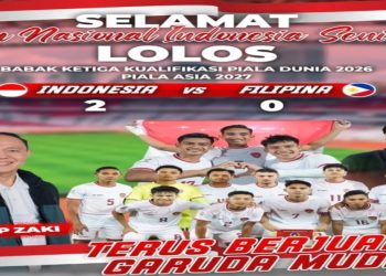 Hasil Indonesia Vs Filipina: Garuda Menang 2-0, Lolos ke Babak Ketiga, Ayep Zaki Ucapkan Selamat Kepada Timnas Indonesia
