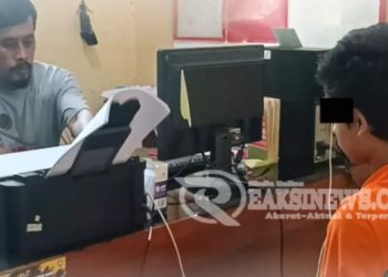 Ungkap Aksi Pencurian Baut Rel Kereta Api, Polsek Kebonpedes Sukabumi Amankan 1 Terduga Pelaku, 1 DPO