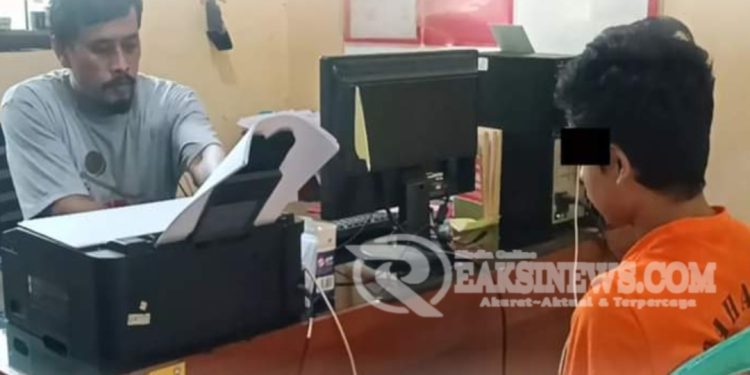 Ungkap Aksi Pencurian Baut Rel Kereta Api, Polsek Kebonpedes Sukabumi Amankan 1 Terduga Pelaku, 1 DPO