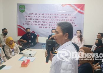 Forum HRD Tenaga Kerja Asing, Gelar Sosialisasi Peran Pengawasan Stabilitas dan Kondusifitas
