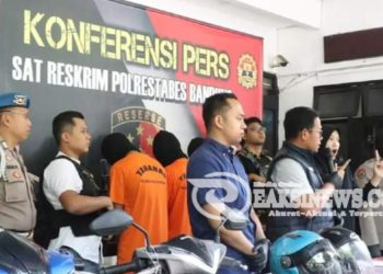 Polrestabes Bandung Amankan 3 Pelaku Curanmor yang Ternyata Seorang Residivis