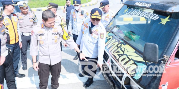 Jelang Hari Raya Idhul Adha 1445H, Polisi di Sukabumi Laksanakan Ramp Check