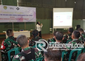 Sosialisasi Penyakit Kanker Dan Tumor Dari YPKI (Yayasan Pemerhati Kanker Indonesia) di Kodim 0607/ Kota Sukabumi