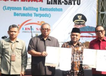DPMPTSP Kab Sukabumi Gelar MPP dan Luncurkan Link-Satu Percepatan Layanan Publik