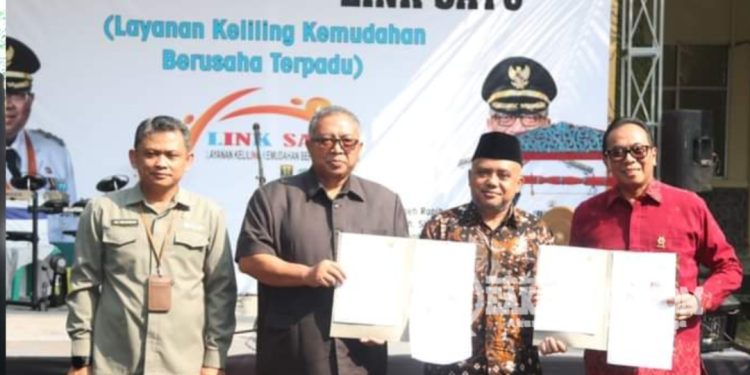 DPMPTSP Kab Sukabumi Gelar MPP dan Luncurkan Link-Satu Percepatan Layanan Publik