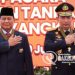 Menhan Prabowo Subianto Terima Penghargaan Tanda Kehormatan Bintang Bhayangkara Utama Polri
