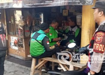 Giat Patroli Dialogis dengan Ojeg Online di Siang Hari