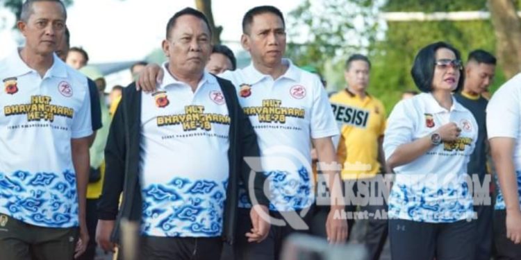 Sehat Bersama Polda Jabar, Dalam Rangka Hari Bhayangkara Ke 78 Tahun 2024