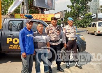 Unit Samapta Polsek Laksanakan Patroli Dialogis Siang Hari dan Berikan Imbauan Kamtibmas