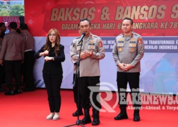 Kapolri Pimpin Pelepasan 315.718 Paket Sembako Sambut Hari Bhayangkara ke-78