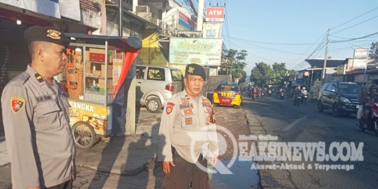 Pelayanan Prima Rutin Gatur Pagi Polsek Lembursitu