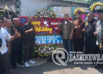 Pengurus Pewarta Kepolisian Sukabumi, Hadiri Acara Resepsi Pernikahan Keluarga Besar Anggota Pewarta Kepolisian