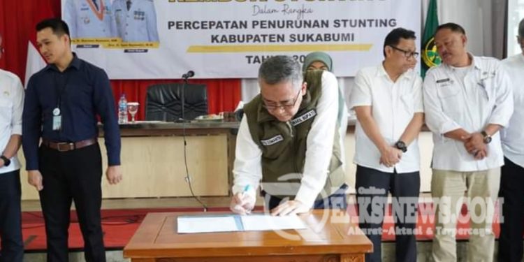 Pemkab Sukabumi Rembug Turunkan Angka Stunting, Semua Harus Bersinergi dan Berkomitmen