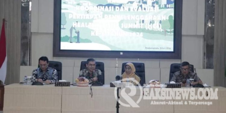FSKSS Kab Sukabumi Gelar Rakor Persiapan Healthy Cities Summit (HCS) 2024