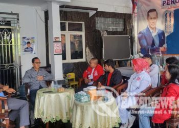 Ketua DPD PSI Kota Sukabumi, Fauzie Hikmatussalam Sutrisna, S.Kom., M.I.Kom., Mengunjungi Calon Walikota Sukabumi Moch Muraz dari Partai Demokrat untuk Memberikan Dukungan