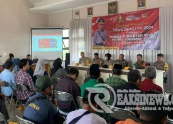 Ceramah Kamtibmas dari siswa Setukpa Polri terhadap pokmas Kel.Citamiang Kec. Citamiang Kota Sukabumi