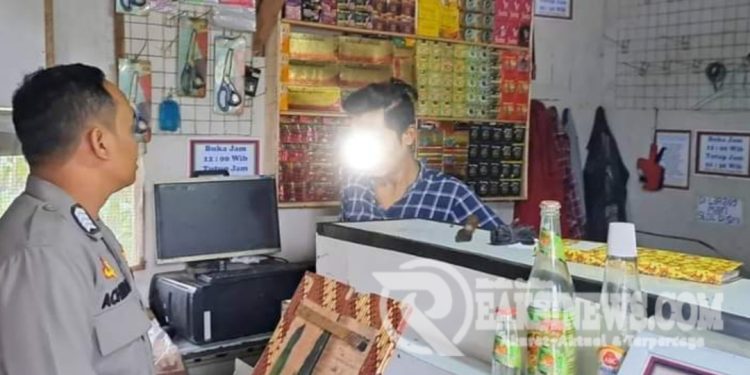 Cipta Kondisi, Polsek Citamiang Gelar Operasi Minuman Keras (Miras)