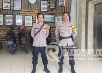 Minggu Kasih Polsek Citamiang Pengamanan Gereja