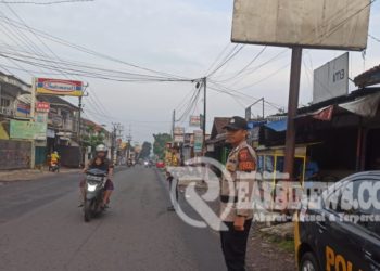 Pelayanan Prima Rutin Gatur Pagi Polsek Lembursitu