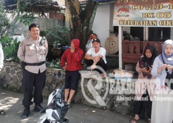Unit Samapta Laksanakan Patroli Dialogis Siang hari dan Berikan Himbauan Kamtibmas