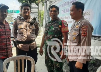 Sinergitas TNI POLRI Dialogis bersama Warga Masyarakat