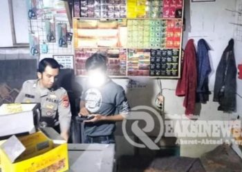 Cipta Kondisi, Polsek Citamiang Gelar Operasi Minuman Keras (Miras)