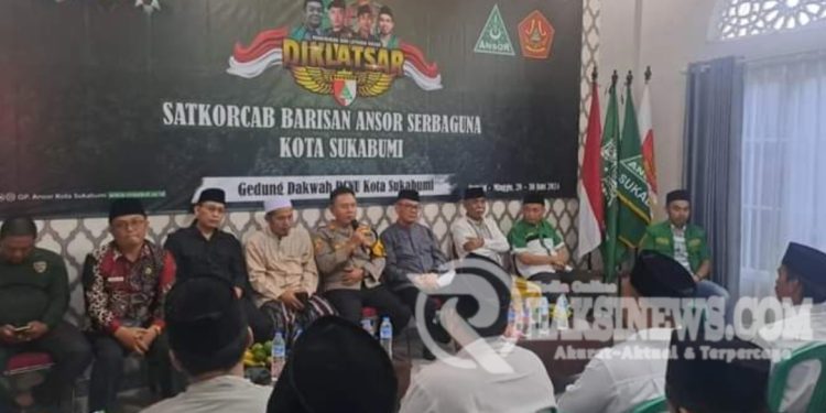 Ngariung Sareng Kapolsek Citamiang bersama Ketua PCNU Kota Sukabumi dan Barisan Anshor Serbaguna