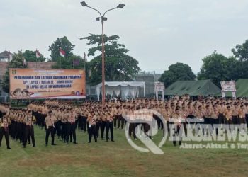 Dua Ratus Delapan Puluh Lima WBP Se-Jawa barat Ikuti Latihan Gabungan Pramuka Gugus Depan