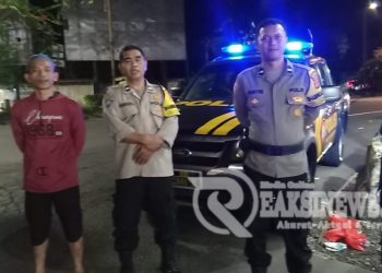 Patroli Malam, Cegah Gangguan Kamtibmas di Wilayah Lembursitu