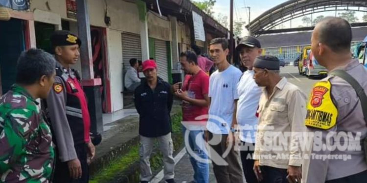 Sambangi Pengelola Elf perjampangan, Sinergitas TNI-Polri ciptakan Harkamtibmas terminal tipe C