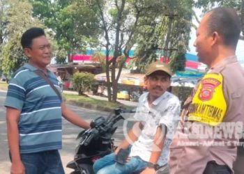 Wujudkan Kebersamaan, Bhabinkamtibmas Efektifkan Sambangi Ojeg Terminal Sudajayahilir