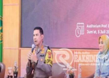 Kapolresta Bogor Kota Menjadi Pembicara Dalam Diskusi Publik Di Universitas Ibn Khaldun