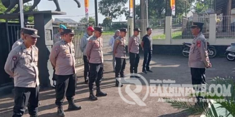 Polsek Citamiang Gelar Apel Pagi Sebagai Bentuk Kedisiplinan