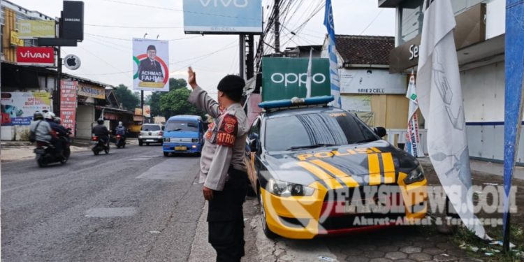 Pelayanan Prima Rutin Gatur Pagi Polsek Lembursitu