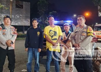 Patroli Malam Cegah Gangguan Kamtibmas di Wilayah Lembursitu