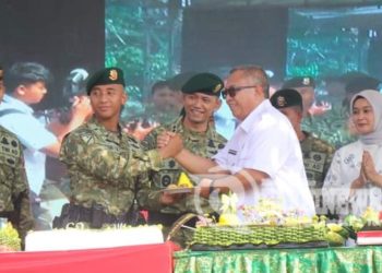 Hut ke 62 Yonarmed 13/Nanggala, Terus Jadi Prajurit Hebat Semangat dan Makin Dicintai Masyarakat