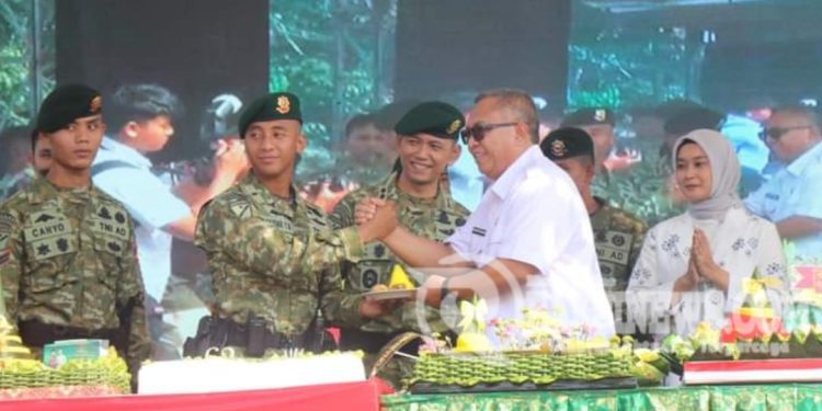 Hut ke 62 Yonarmed 13/Nanggala, Terus Jadi Prajurit Hebat Semangat dan Makin Dicintai Masyarakat