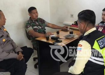 Wujudkan Rasa Aman, Patroli tingkatkan Pengamanan antisipasi Gukamtibmas bersama Satpam Indogrosir