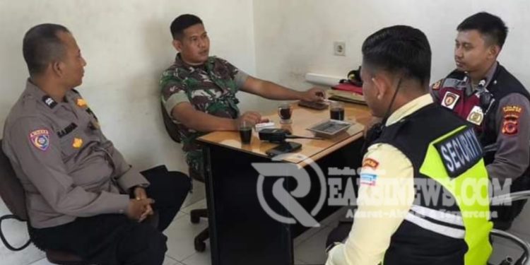 Wujudkan Rasa Aman, Patroli tingkatkan Pengamanan antisipasi Gukamtibmas bersama Satpam Indogrosir