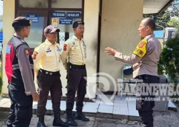 Wujudkan Harkamtibmas, Polsek Baros ajak Satpam Imigrasi Tingkatkan Pelayanan Publik