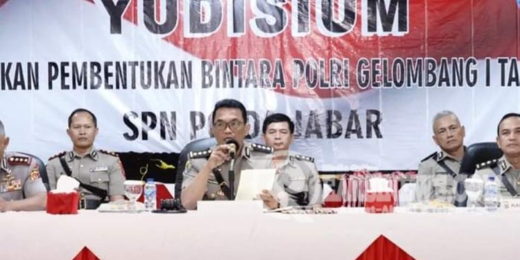Upacara Yudisium Siswa Diktukba Polri TA.2024 Gel I di SPN Polda Jabar